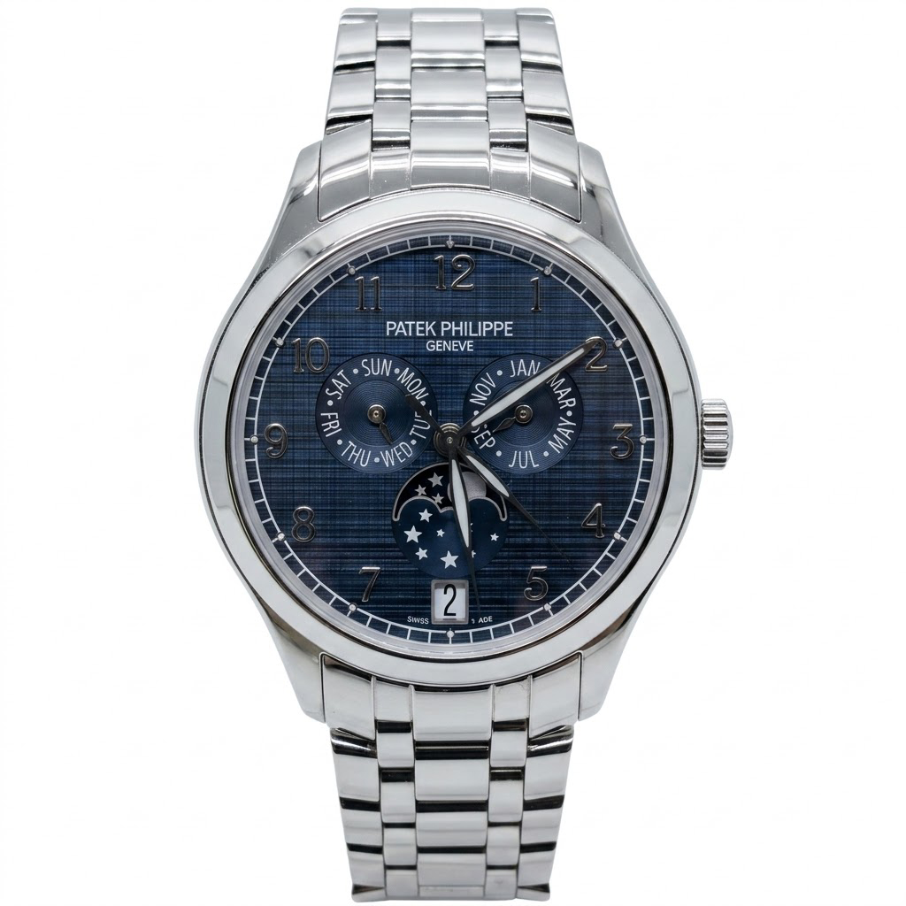 Pre-Owned Patek Philippe Ref. 4947/1A-001 Annual Calendar Moon Phases
